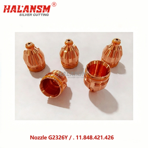 HALANSM&reg; G2326Y nozzle .11.848.421.426 for Kjellberg HiFocus 280A O₂ PerCut 450M