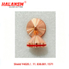 HALANSM Y4020 Swirl Gas Cap for Kjellberg Consumables