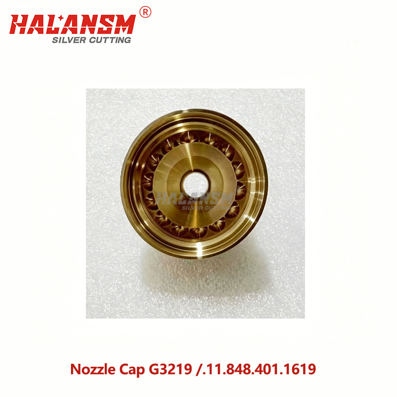 Top view of HALANSM G3219 Nozzle Cap 11.848.401.1619
