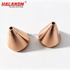 HALANSM 420735 Bevel Nozzle for Hypertherm MAXPRO200 plasma cutting torch, compatible 130A extreme bevel consumables for mild steel