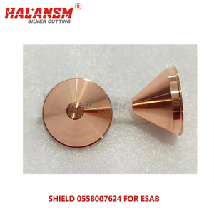 HALANSM Shield Cup 0558007624 for ESAB PT36 Plasma Cutting Torch Consumables