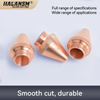 HALANSM&reg; HLN-BK-D15H22M11 double layer bevel nozzle caliber 2.5 mm