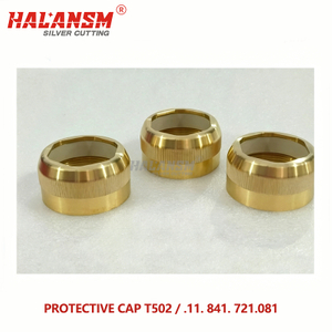 HALANSM&reg; Kjellberg T502 protective cap .11.841.721.081 FineFocus 800 900 copper retaining cap