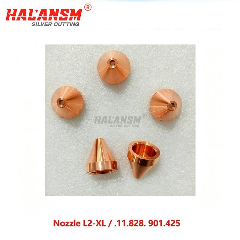 HALANSM Nozzle L2-XL 11.828.901.425 5pcs pack for Kjellberg PB-S series consumables