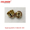 Detail shot of HALANSM G3219 Nozzle Cap 11.848.401.1619