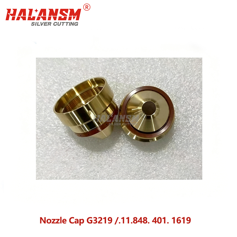 Detail shot of HALANSM G3219 Nozzle Cap 11.848.401.1619