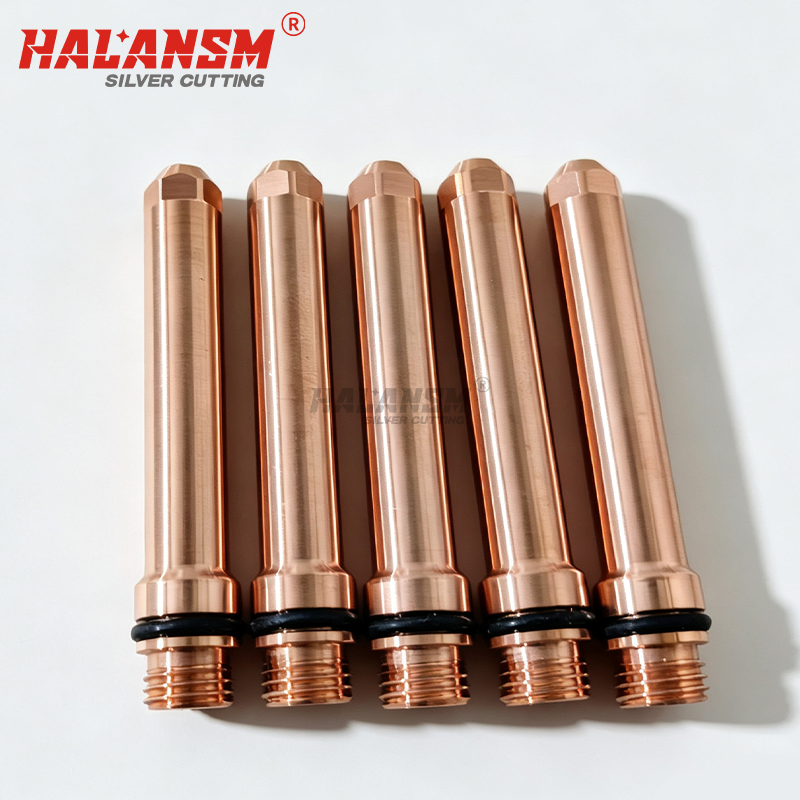 HALANSM 420732 Bevel Electrode for Hypertherm MaxPro200 plasma cutting torch, 200A extreme bevel consumables