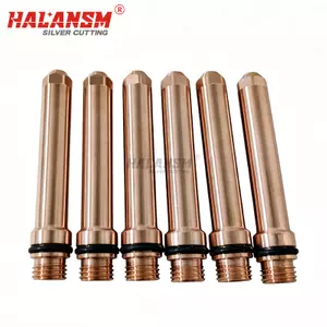 HALANSM 420824 Bevel Electrode for Hypertherm MAXPRO200 plasma cutting torch, 130A extreme bevel mild steel cutting parts