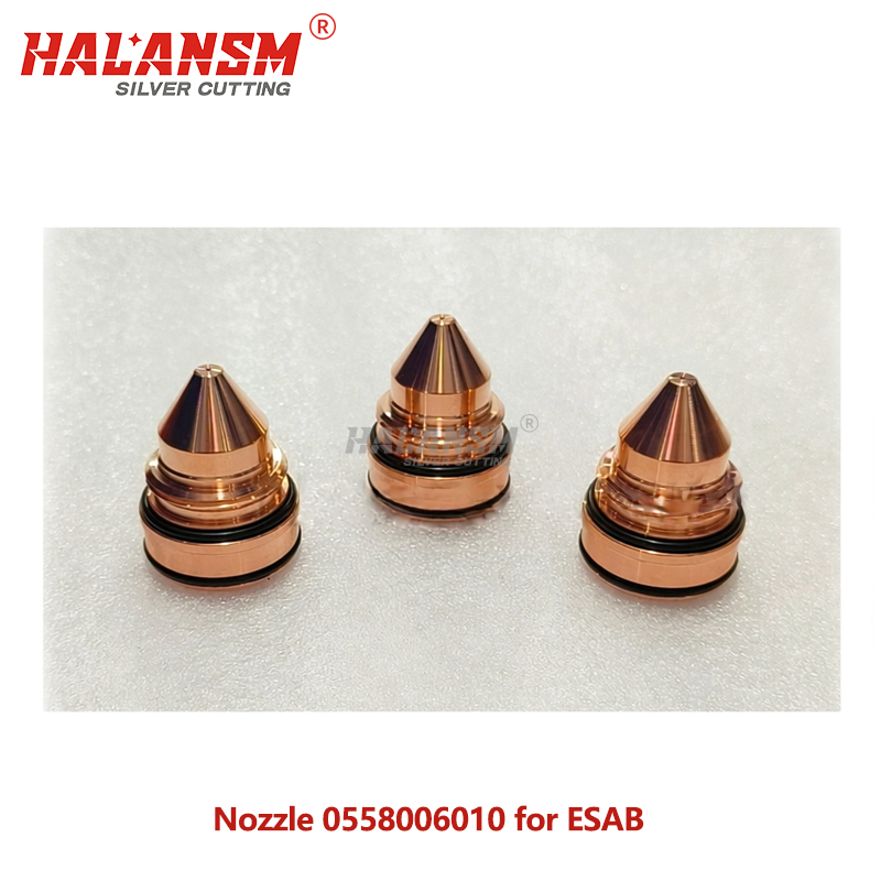 HALANSM 0558006010 Plasma Cutting Nozzle 1.0mm 50A for ESAB PT36 Consumables