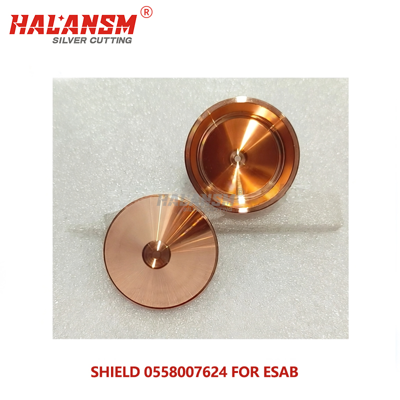 HALANSM 0558007624 Shield Cap Close up for ESAB PT36