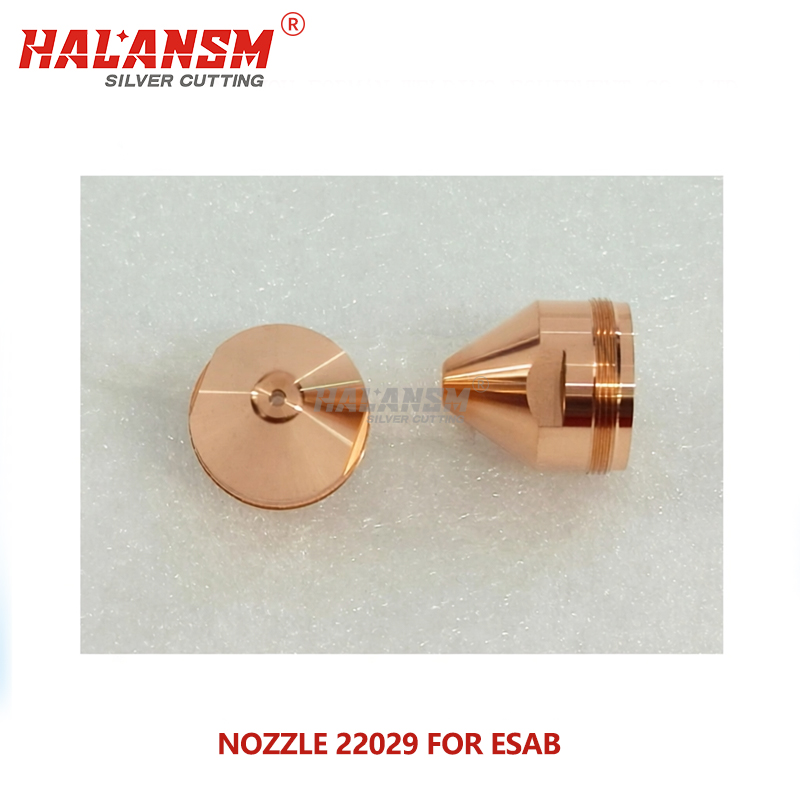 HALANSM 22029 Nozzle for ESAB PT-19XL XLS Plasma Cutting Torch 100A Consumables
