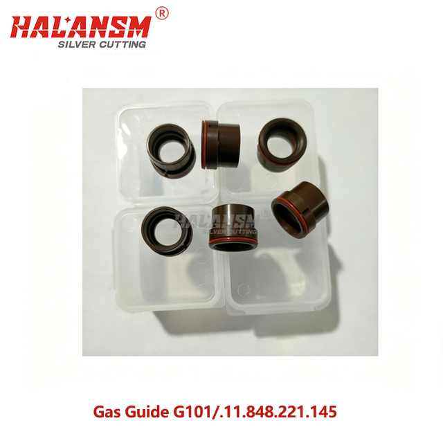 HALANSM&reg; G101 swirl ring installed in Kjellberg HiFocus280i PerCut450M torch during 12mm mild steel precision cutting