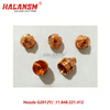 HALANSM&reg; HLN-G2012Y nozzle for Kjellberg PerCut210M torch, copper alloy, 130A O₂, &Oslash;1.2mm bore