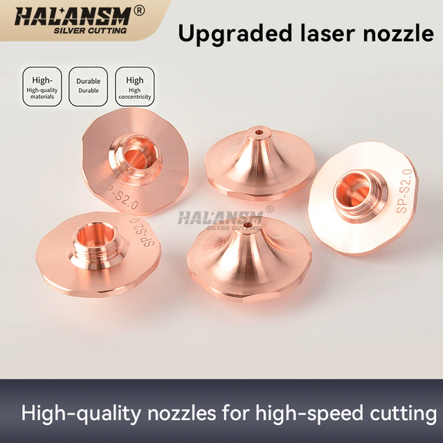 HALANSM&reg; SP-S2.0 laser nozzle bore marking D28 H15 M11