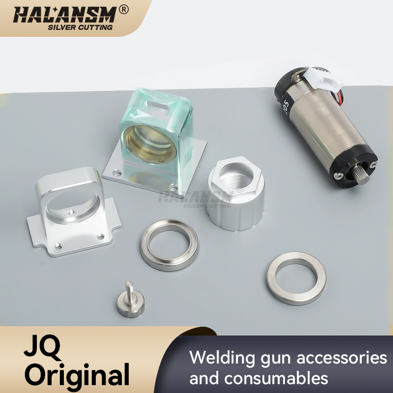 HALANSM BW101-GS welding gun spare parts kit spread, locking nut protective window drawer bolt and focus lens assembly