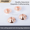 HALANSM&reg; single chrome plating supersonic nozzle D28 H15 M11 caliber 2.5