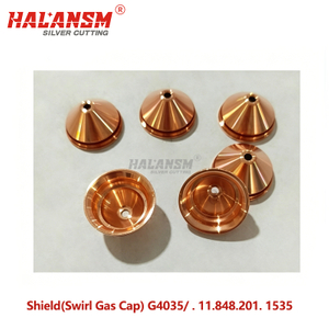 HALANSM G4035 swirl gas cap .11.848.201.1535 for Kjellberg HiFocus 200A Contour Cut
