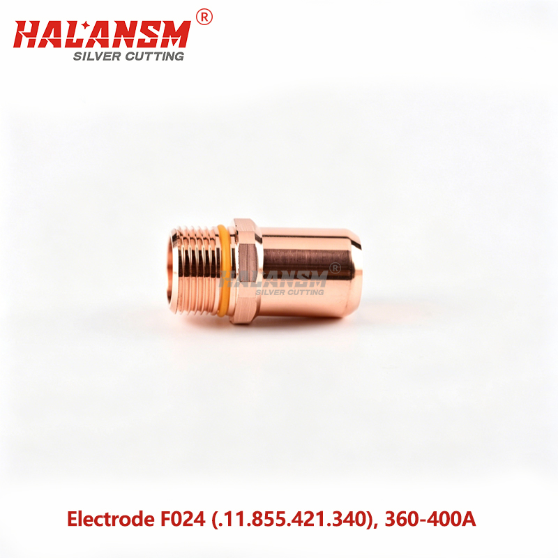 Comparison of Brazing vs Silver Core Electrode F024 / 11.855.421.340
