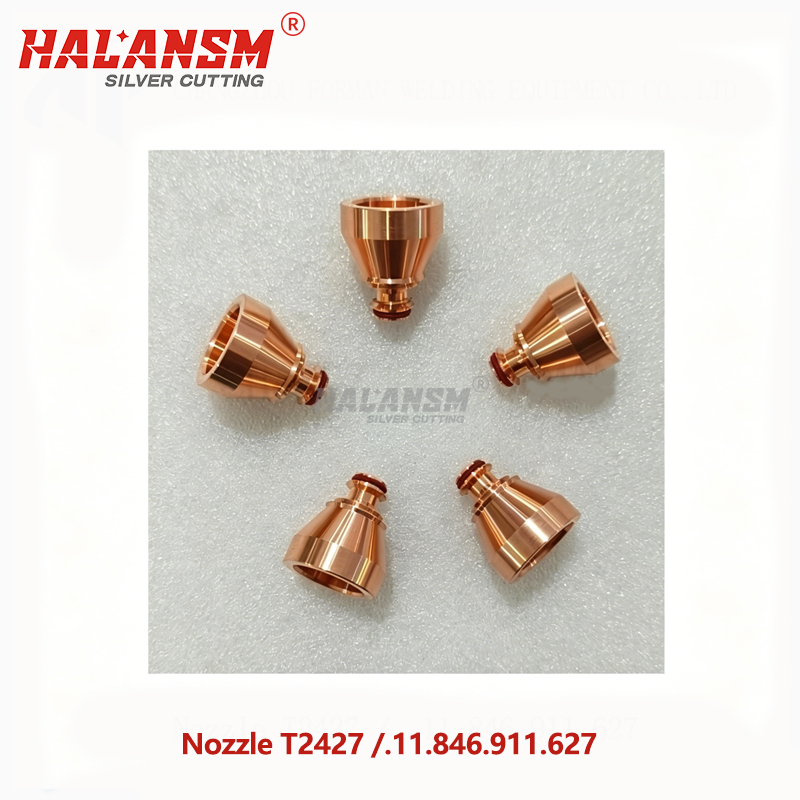 HALANSM T2427 nozzles 11.846.911.627 packed in anti-static sleeve for Kjellberg replacement
