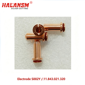 HALANSM Electrode S002Y 11.843.021.320 for Kjellberg Plasma Cutting Torch Consumables