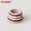 HALANSM 220353 Swirl Ring for Hypertherm HPRXD 200A Plasma Torch, made from imported volcanic ash material with high-temperature O-rings.