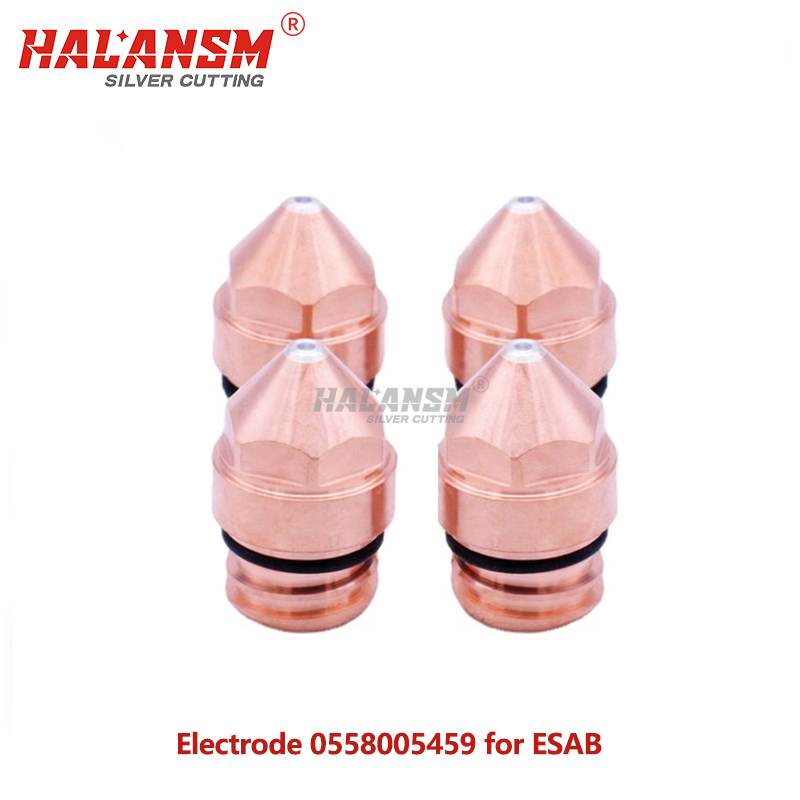 HALANSM Electrode 0558005459 for ESAB PT36 Plasma Cutting Torch Consumables