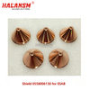 HALANSM Shield 0558006130 for ESAB PT36 Plasma Cutting Torch Consumables 3.0mm 35-50A