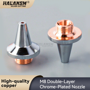 HALANSM&reg; HLN-3DM8 M8 single-layer natural copper 3D nozzle D15 H19