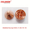HALANSM&reg; Kjellberg V4335 swirl gas cap 3.5mm copper .11.833.101.155 FineFocus PB-S