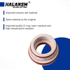 HALANSM 220353 Swirl Ring correctly assembled in the Hypertherm HPRXD 200A plasma torch consumable stack for superior cut quality.
