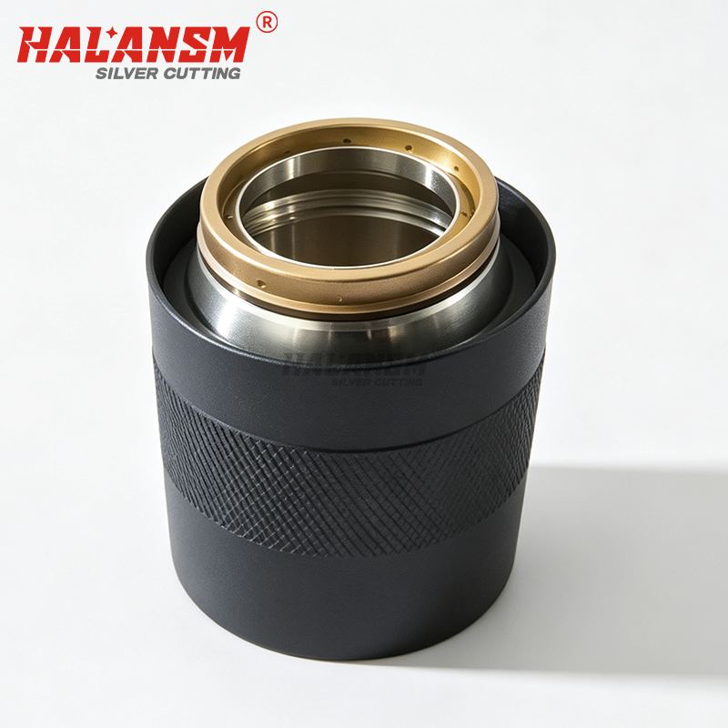 HALANSM 220760 Nozzle Retaining Cap with Brass Handle for Hypertherm HPR260A Plasma