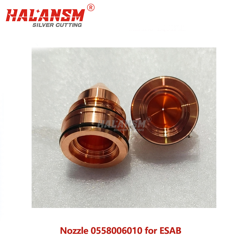Threaded End of HALANSM 0558006010 Nozzle for ESAB PT36 Plasma Cutting Torch