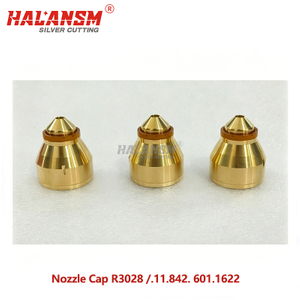 HALANSM&reg; HLN-R3028 Kjellberg R3028 retaining cap .11.842.601.1622 copper mirror HiFocus PerCut