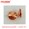 HALANSM&reg; Kjellberg Z4020 swirl gas cap 2.0mm bore 50-80A 