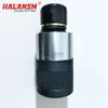 HALANSM 220706 quick disconnect torch body side view, black anodized finish, compatible replacement for Hypertherm HPR130XD HPR260XD HPR400XD plasma cutting system