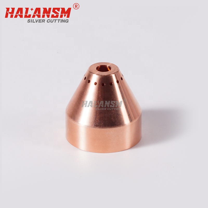 HALANSM 220993 shield cap for Hypertherm Powermax 105A plasma torch – compatible replacement consumable for mechanized cutting, high durability copper alloy