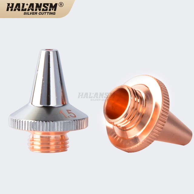 HALANSM&reg; HLN-3DM8 M8 double-layer chrome-plated 3D nozzle D15 H19