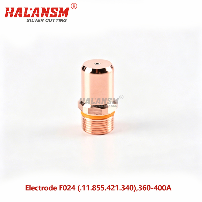Silver Core Electrode F024 / 11.855.421.340 for Kjellberg Plasma Torch