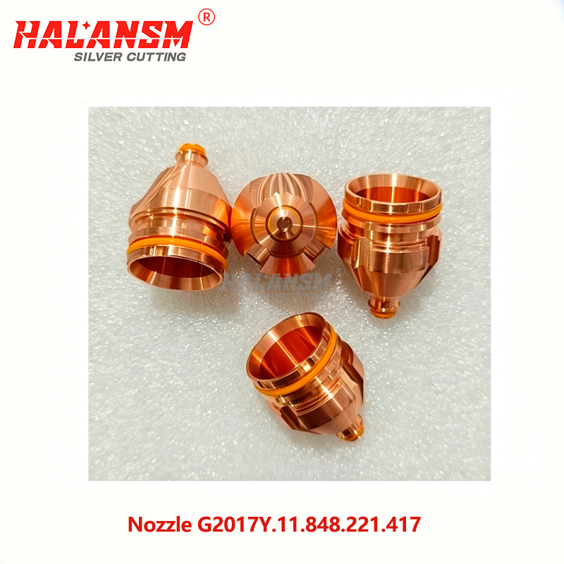 HALANSM Replacement Nozzle G2017Y 11.848.221.417 for Kjellberg Plasma Cutting Torch Consumables
