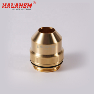 HALANSM 220637 shield cap compatible replacement for Hypertherm HPR130XD HPR260XD HPR400XD HPR800XD plasma torch, outer protective cap for 200A 260A 400A standard and 80A 400A bevel cutting