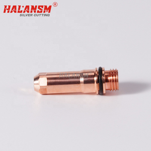 HALANSM 220181 Electrode for Hypertherm HPR130XD HPR260XD HPR400XD plasma cutting torch, 130A current rating, hafnium insert detail