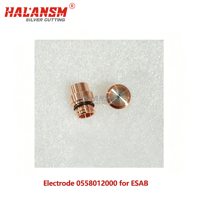 HALANSM 0558012000 ESAB PT36 Plasma Cutting Torch Electrode Side View