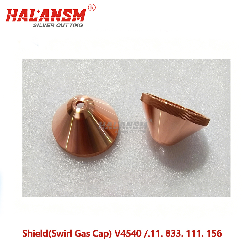 HALANSM&reg; Kjellberg V4540 shield top view radial vents central bore