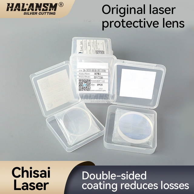 Multiple HALANSM protective windows in transparent cases, WSX original protective lens alternative