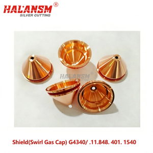 HALANSM&reg; G4340 swirl gas cap .11.848.401.1540 for Kjellberg HiFocus 280i 360i 440i