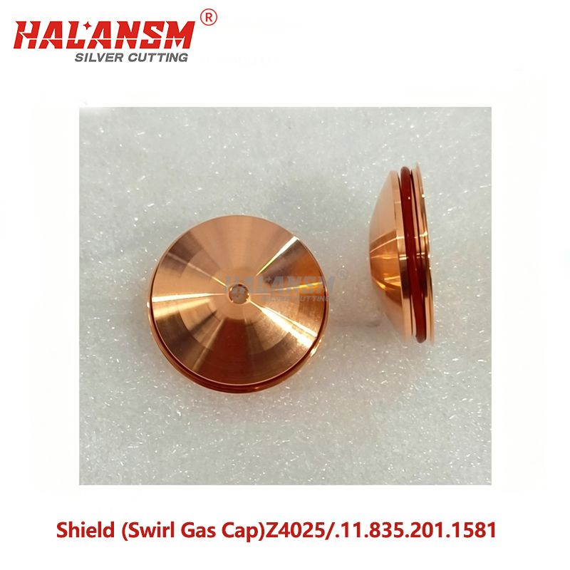 HALANSM&reg; Kjellberg Z4025 swirl gas cap cone stack detail