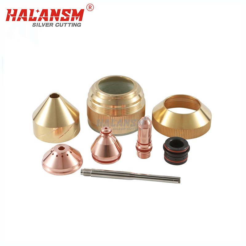 HALANSM&reg; Kjellberg HY200A-400A plasma consumables kit electrode nozzle shield