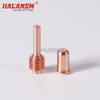 HALANSM Long Plasma Cutting Nozzle and Electrode Set for Hypertherm Powermax 45 / 45A