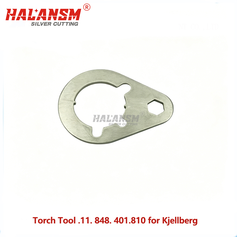 Top view of HALANSM Kjellberg Torch Tool 11.848.401.810 Plasma Cutting Wrench
