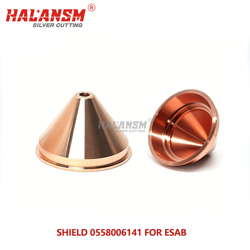 HALANSM Shield Cup 0558006199 for ESAB PT36 Plasma Cutting Torch Consumables
